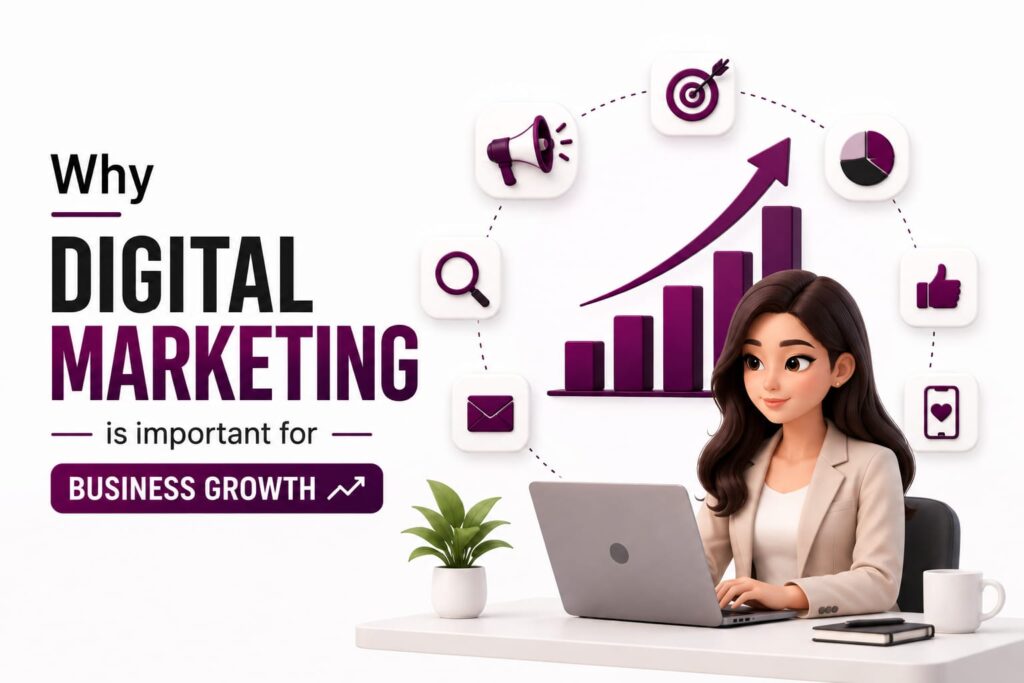 Digital Marketing is important for Business growth